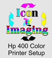 HP 400 Color printer setup